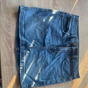 Express Blue Denim Skirt